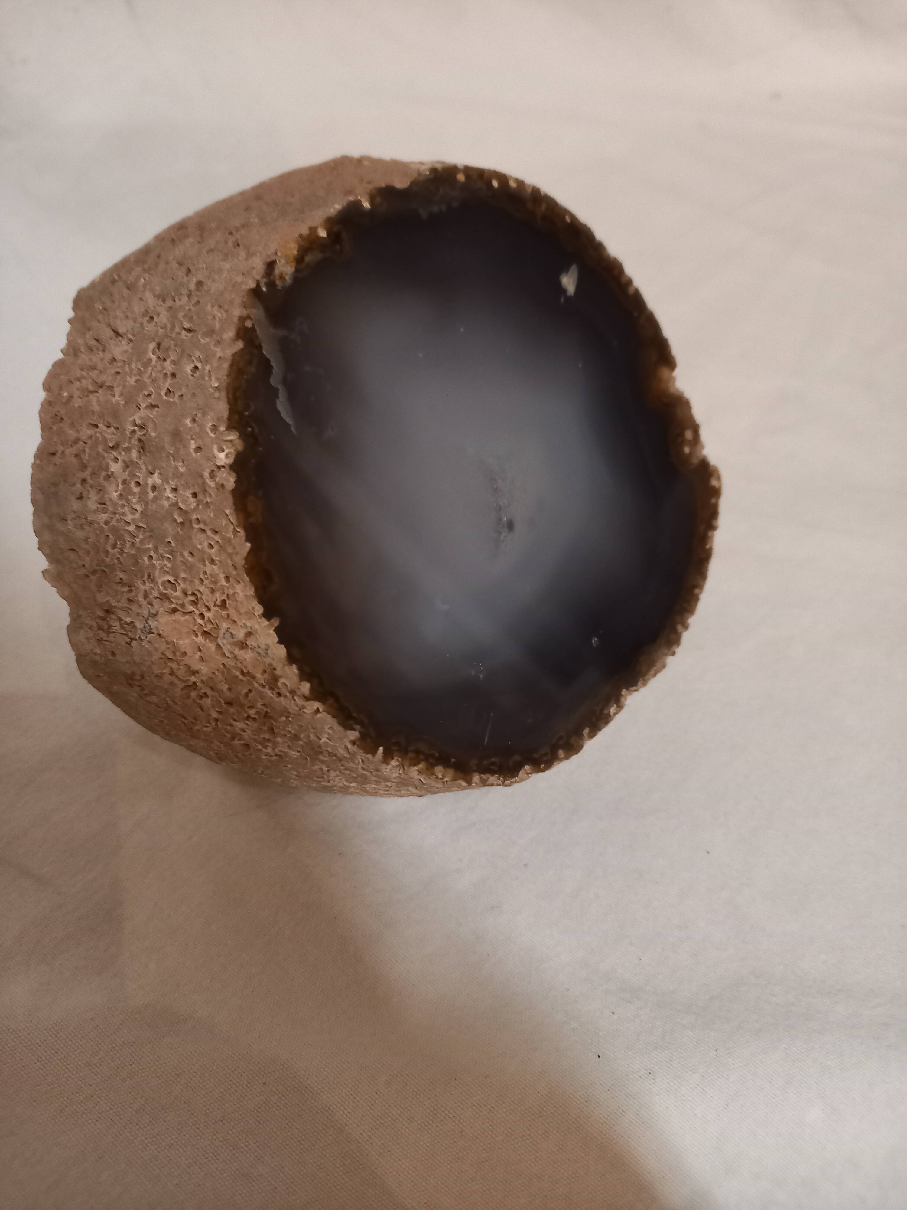 Bookends, Water Agate, polished stone, enhydra