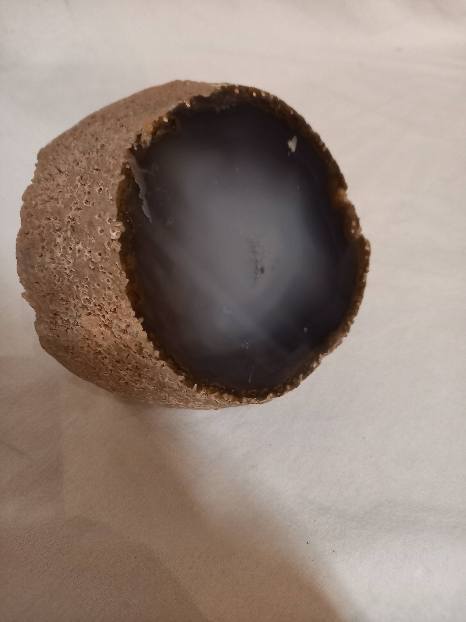 Bookends, Water Agate, polished stone, enhydra