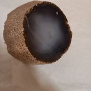 Bookends, Water Agate, polished stone, enhydra