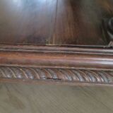 Ancien-Desserte-Console-Meuble de présentation-Henry II-fin xixème