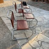 Four design chairs Mies van der Rohe Edition year 80