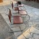 Four design chairs Mies van der Rohe Edition year 80