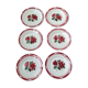 Lot of 6 to Digoin dessert plates