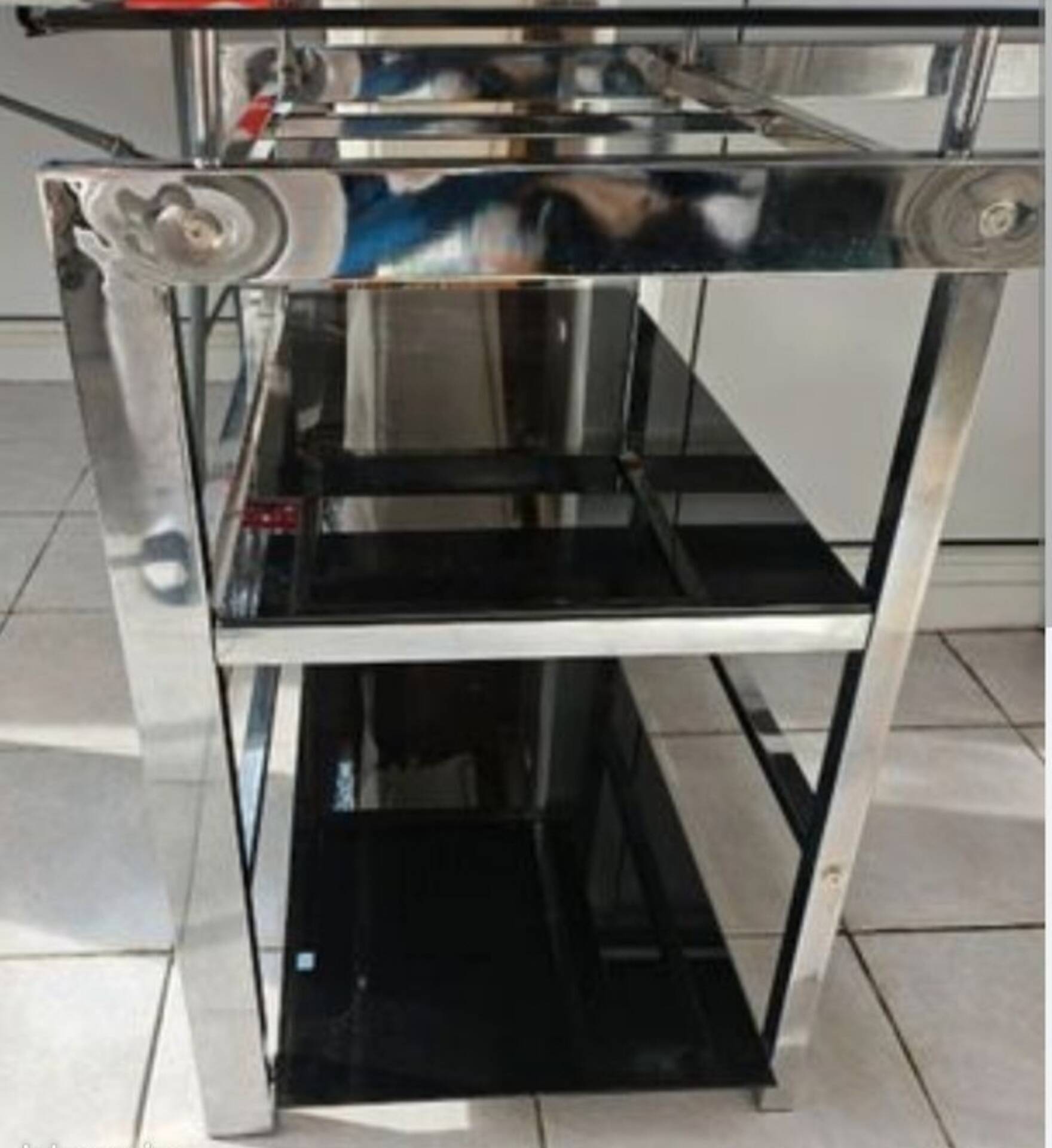 Bureau vintage chrome