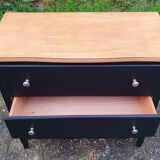 Dresser, vintage, wood, 70s, redesigned