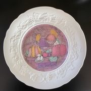 Set of 6 dessert plates Les Délices by Marie-Pierre Boitard - Faïence GIEN