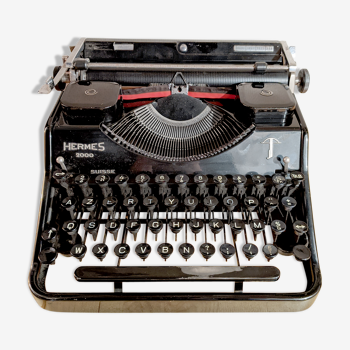 Machine à écrire vintage Hermès 2000