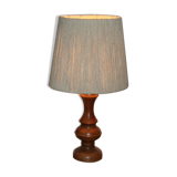 Wood lamp with rope shade 640mm