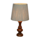 Lampe bois avec abat-jour corde 640mm