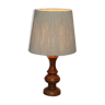 Wood lamp with rope shade 640mm