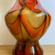 Vase en pâte de verre années 70