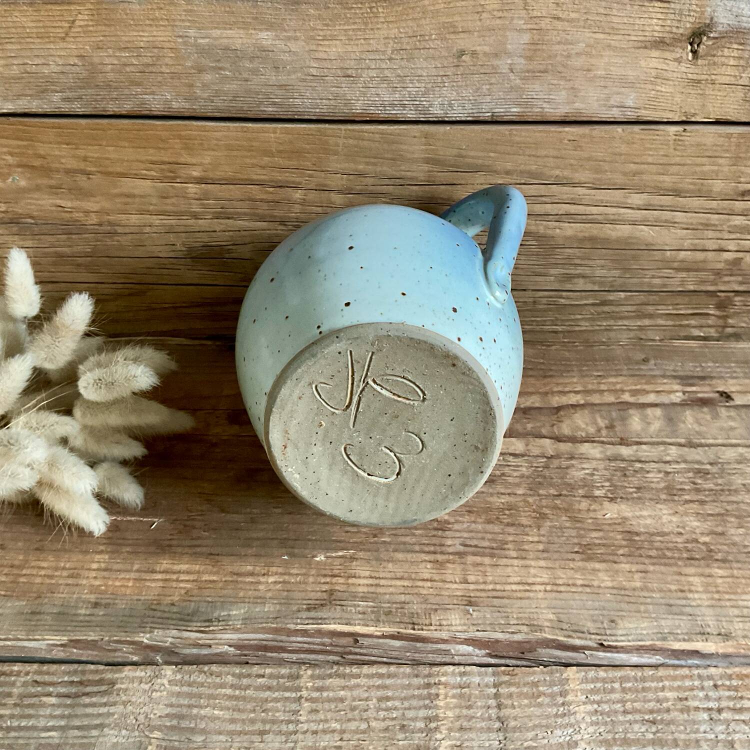 Stoneware pitcher "Jean Pierre Prudhomme" France