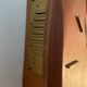 Scandinavian style Junghans teak clock in the 70s