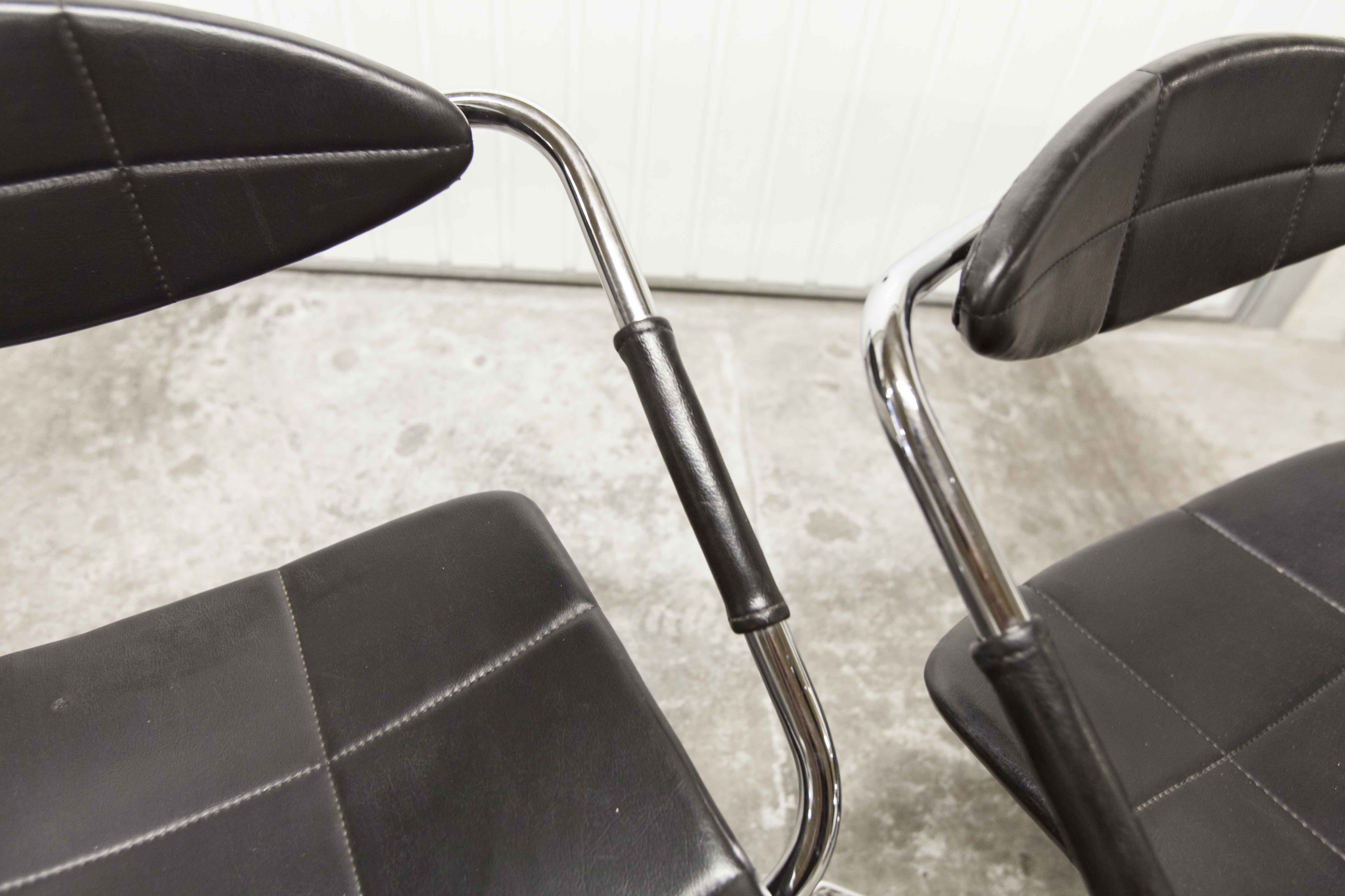 Set of 4 chairs armchairs Steiner model unesco 1962