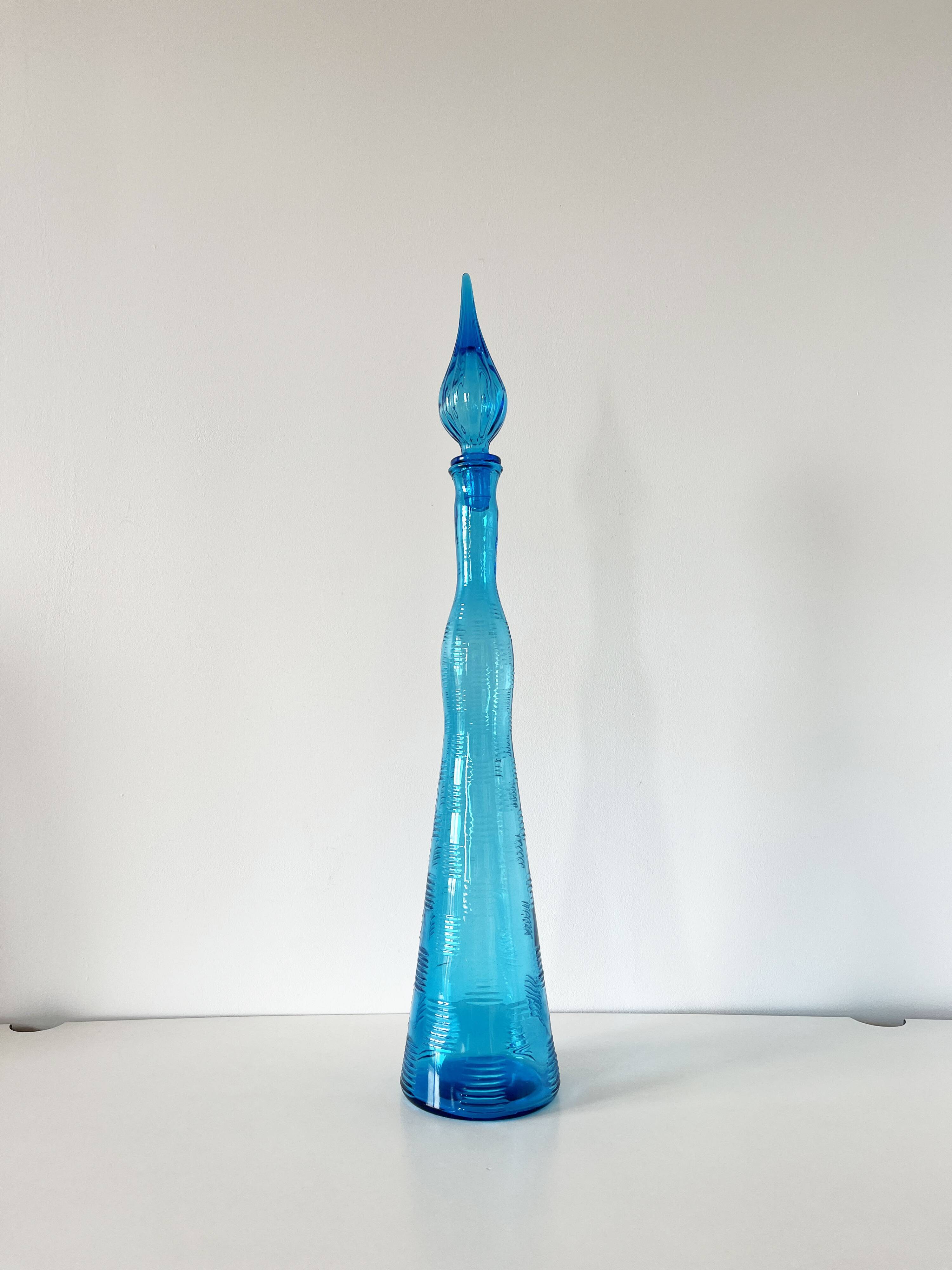 Large italian bottle 1960 empoli