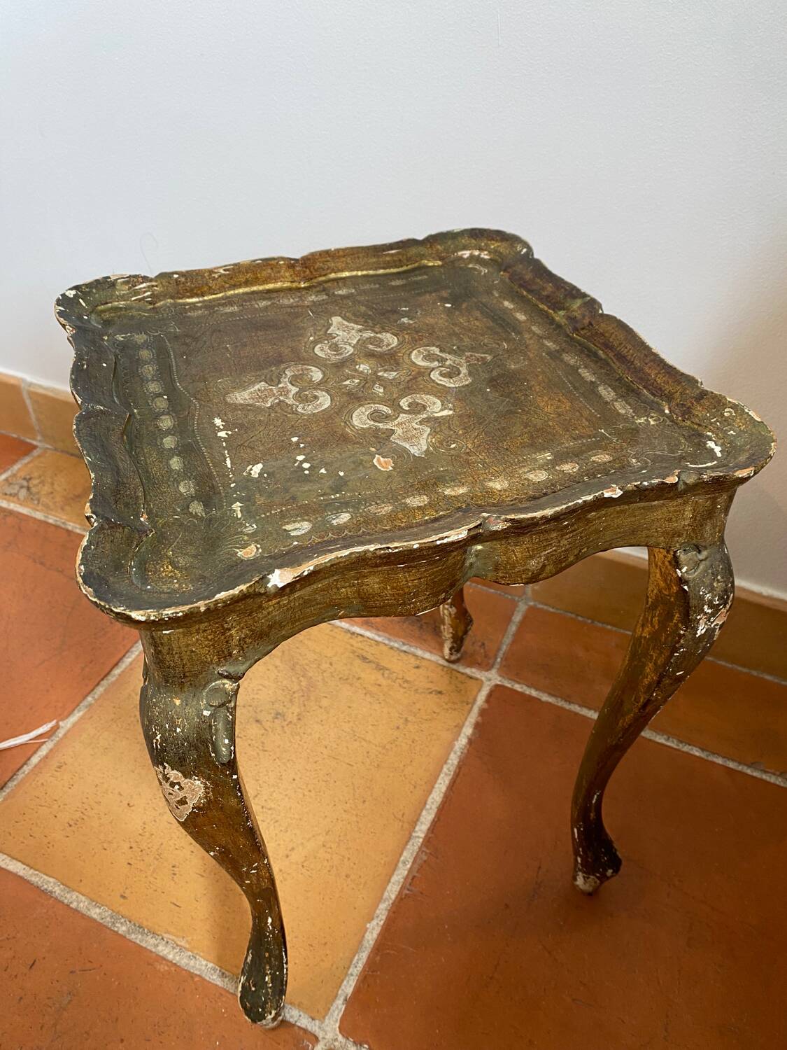 Florentine side table