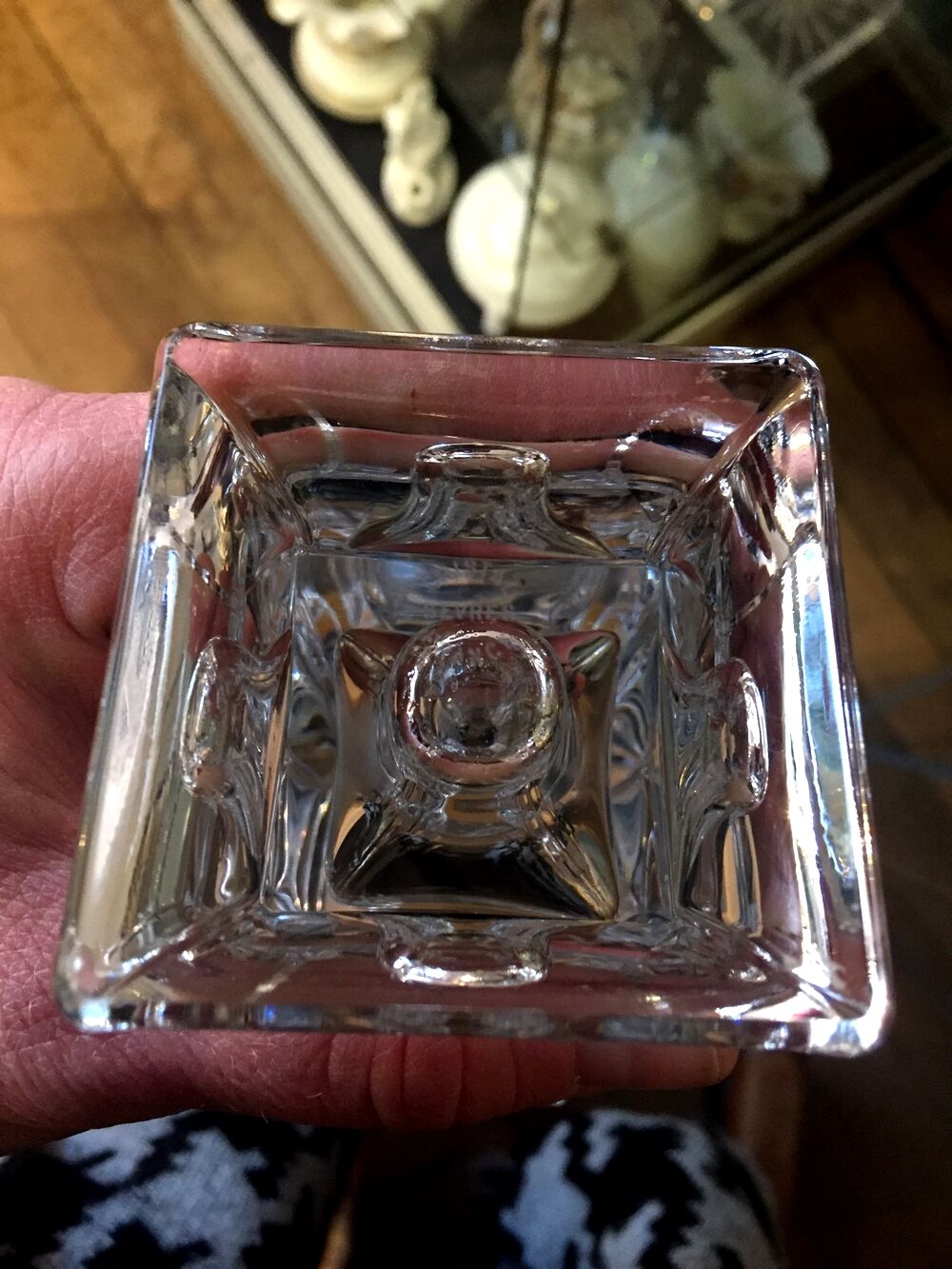 Soliflore vase in Sevres crystal
