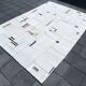Off-White Neutral Vintage Kilim Rug For Living Room, 190x270 Cm
