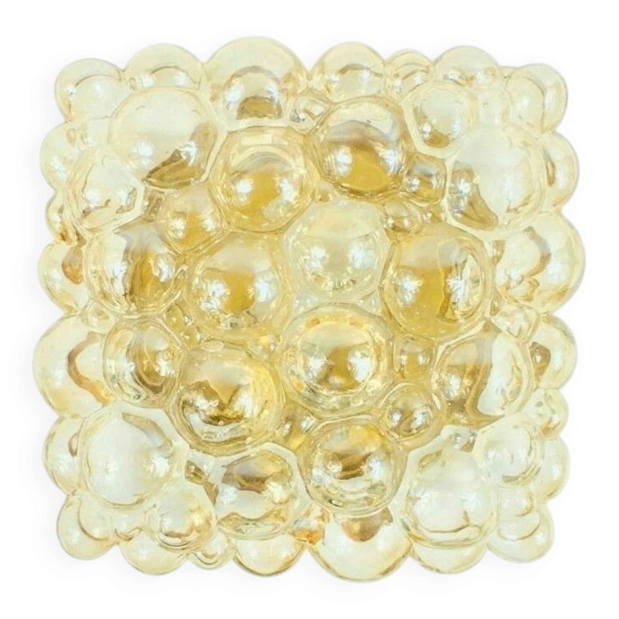 Mid Century Bubble Glass Wall Light By Helena Tynell For Limburg, 1960s/70s