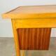 1950s wooden desk reconstruction, vintage