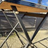 Vintage TV table on casters