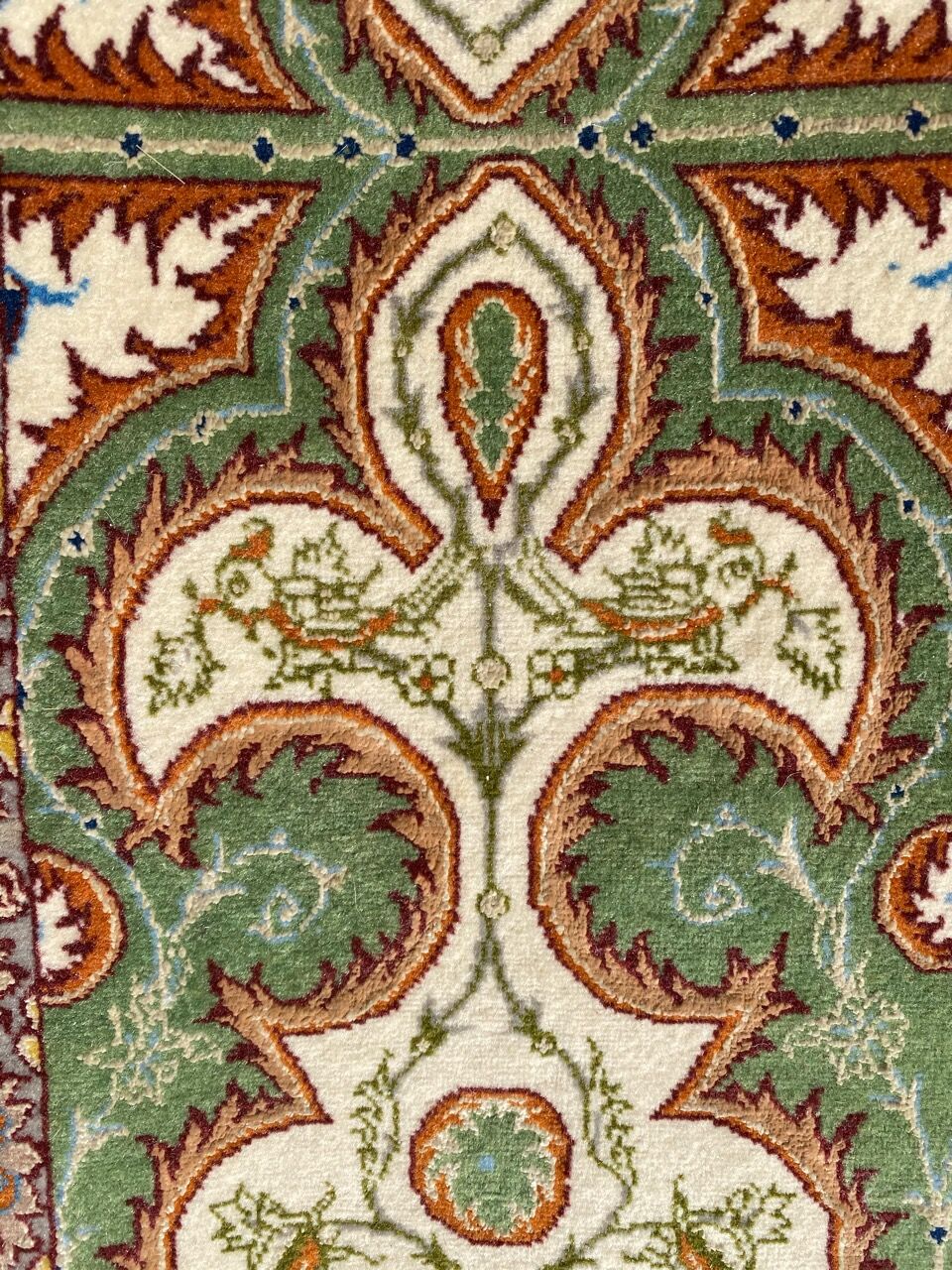 Extra fine Persian carpet Isfahan 110x174 cm