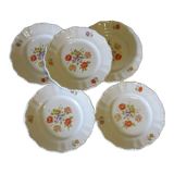 5 Germany porcelain dessert plates