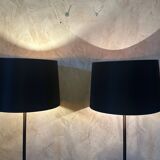 Pair of floor lamps