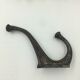 Set of 5 cast iron hooks early 20th