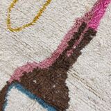 Handmade moroccan berber carpet 293 x 187 cm