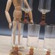 Set 6 flutes Luminarc pied ambré