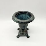 Pair of "Médicis" vases in verdigris – 1950s