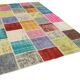 Handmade oriental contemporary 208 cm x 300 cm multicolor patchwork rug