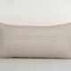 Vintage embroidered cushion cover 46x86 cm