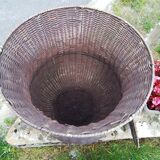 Large basket with lid