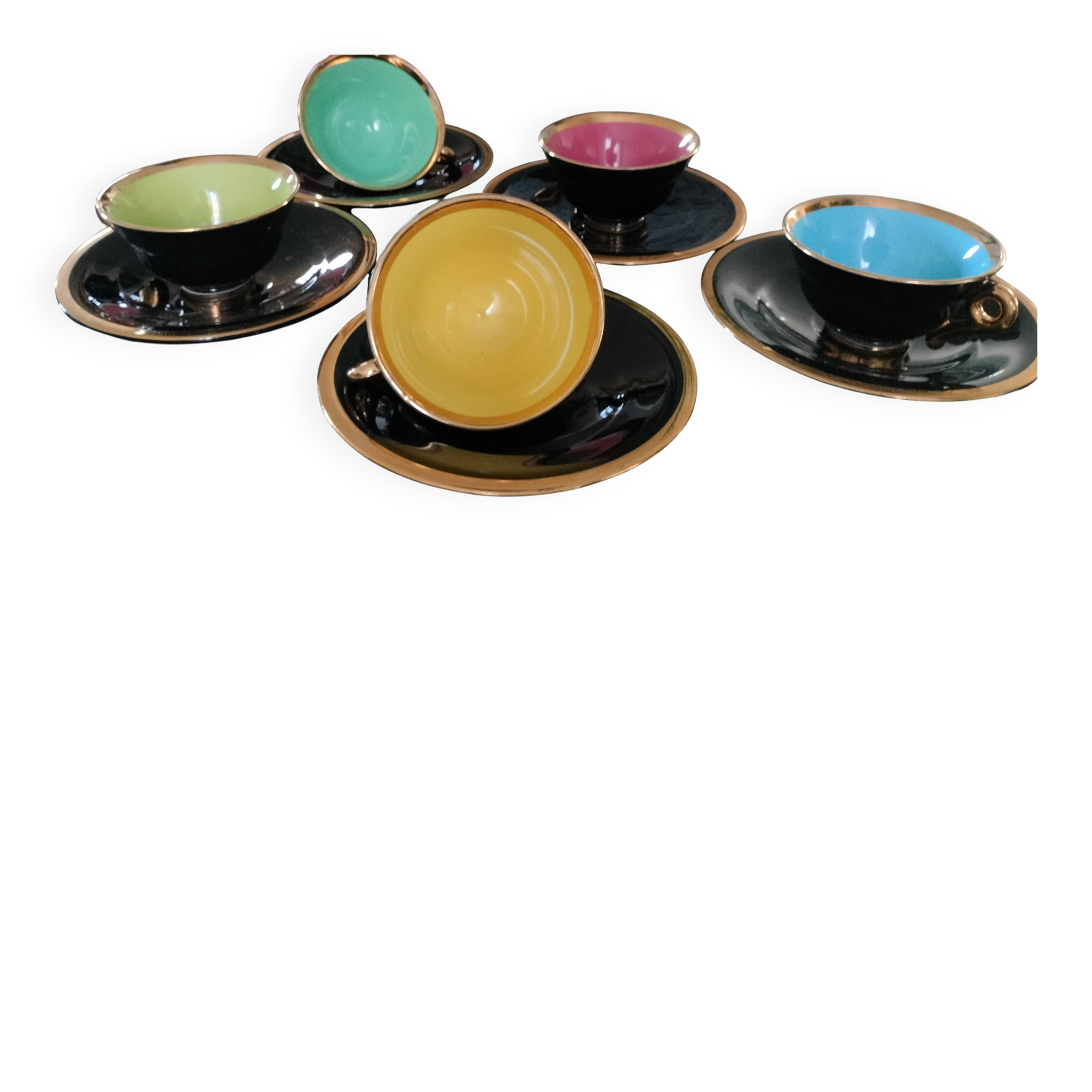 Vintage cups and saucers