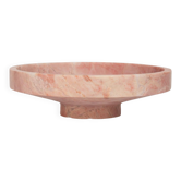 Bol étroit en marbre rose
