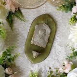 Green onyx wall font