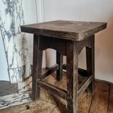 Tabouret bois ancien