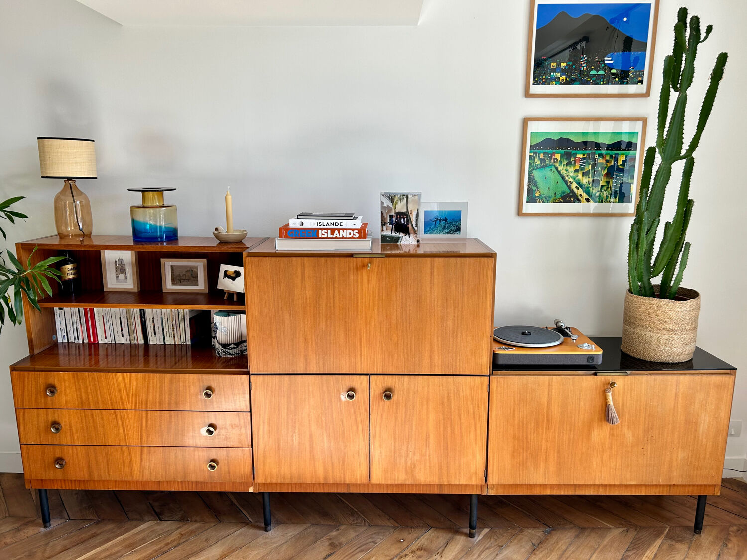 Vintage enfilade by Marcel Gascoin