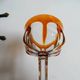 Baccarat "malmaison" orange double crystal wine glass - 19 cm