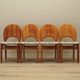 Set of four teak chairs, Danish design, 1960s, Niels Koefoed, Glostrup