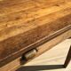 Table in solid oak, 50s