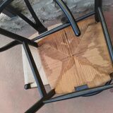 Paire de chaises wishbone ch24 par Hans Wegner pour Carl Hansen