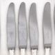 8 fourchettes et 6 couteaux de table Christofle Hotel