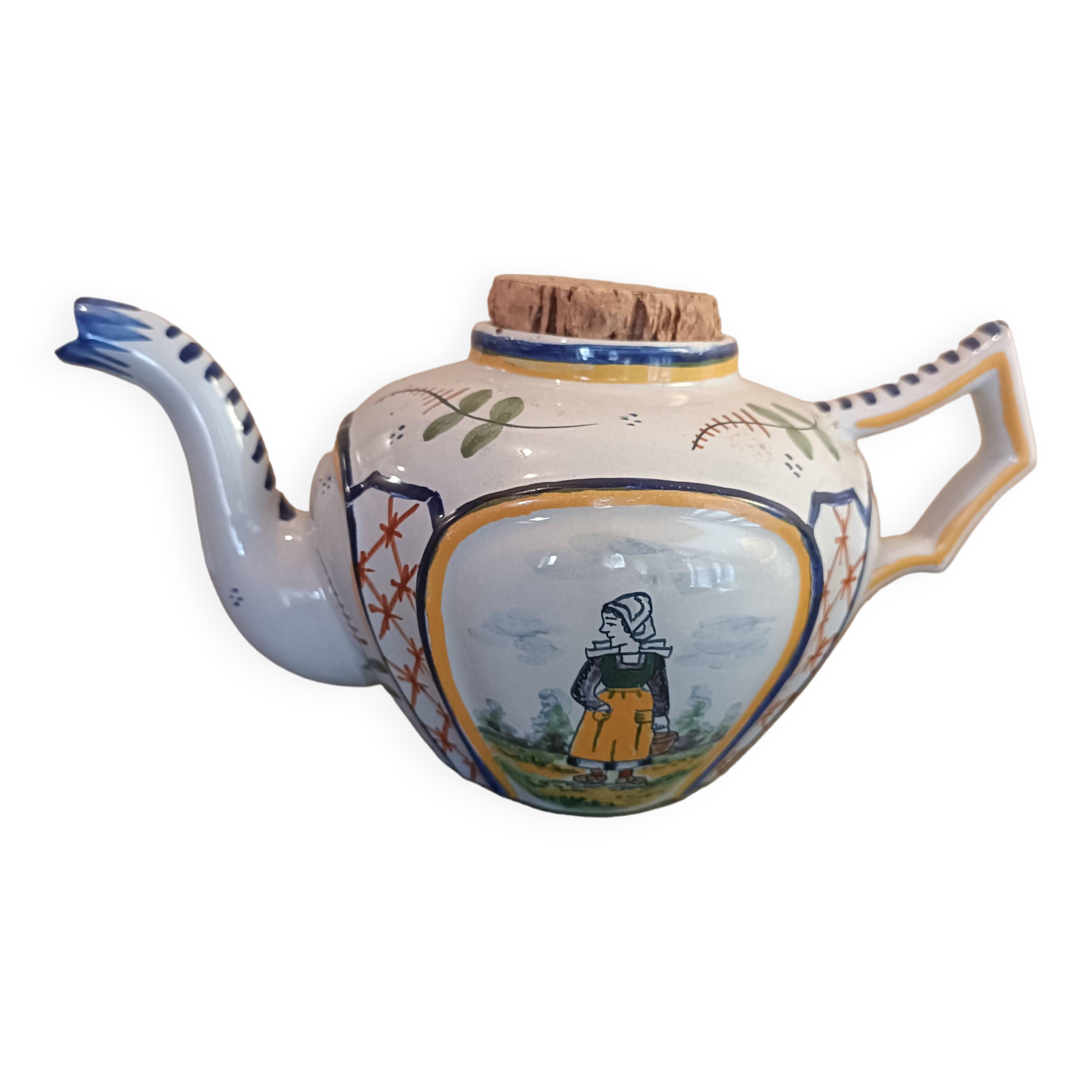 Théière ancienne Henriot Quimper