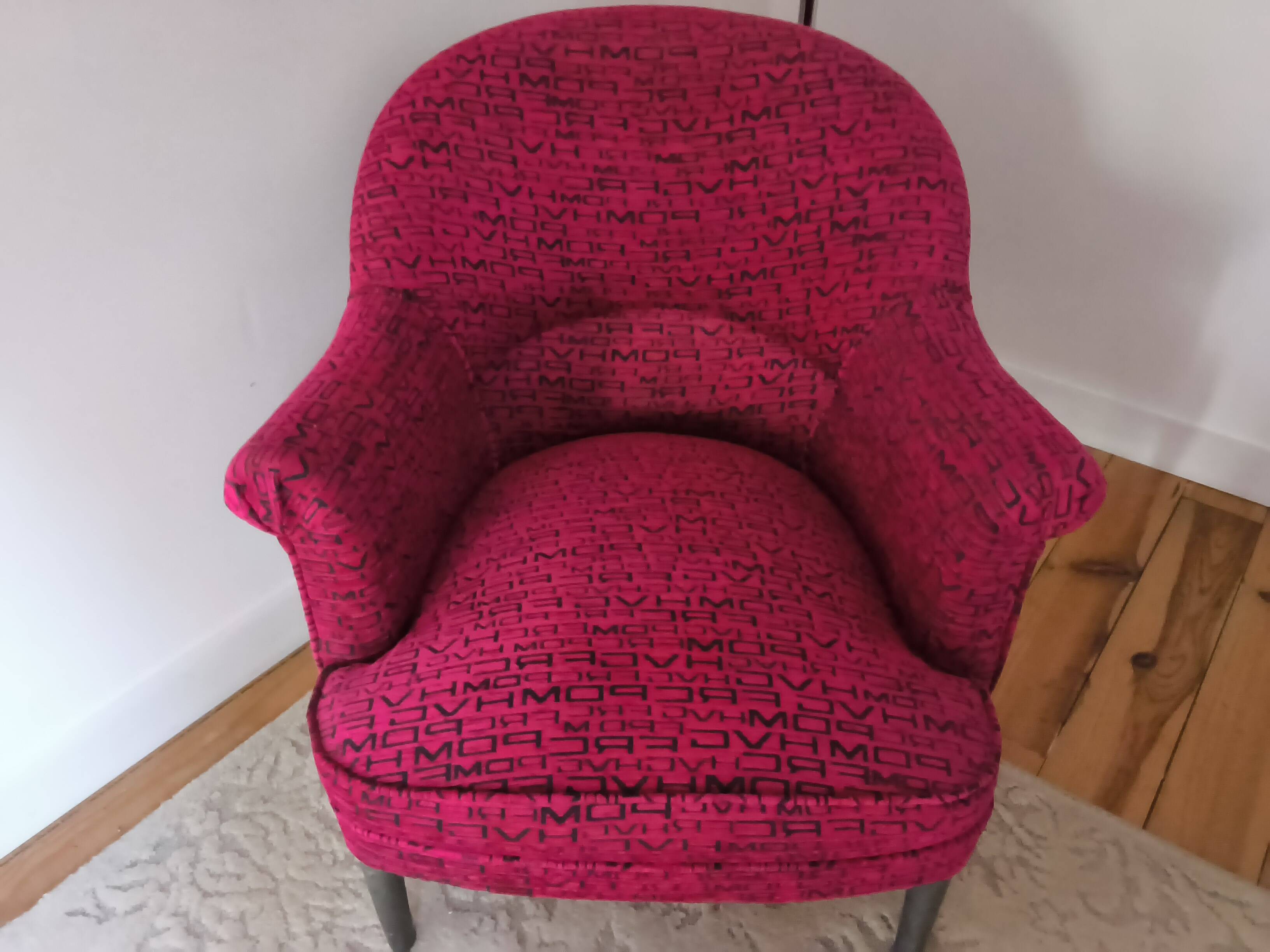 Pair of toad armchairs