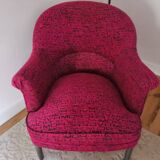 Pair of toad armchairs