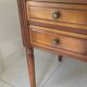 Bureau style Directoire 5 tiroirs et tablettes latérales