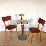 Paire de chaises bistrot vintage